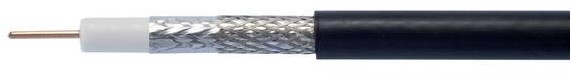LCM 17 A+ (100m) Koaxialkabel schwarz