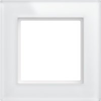 Homematic IP Glasrahmen – 1-fach - Weiß