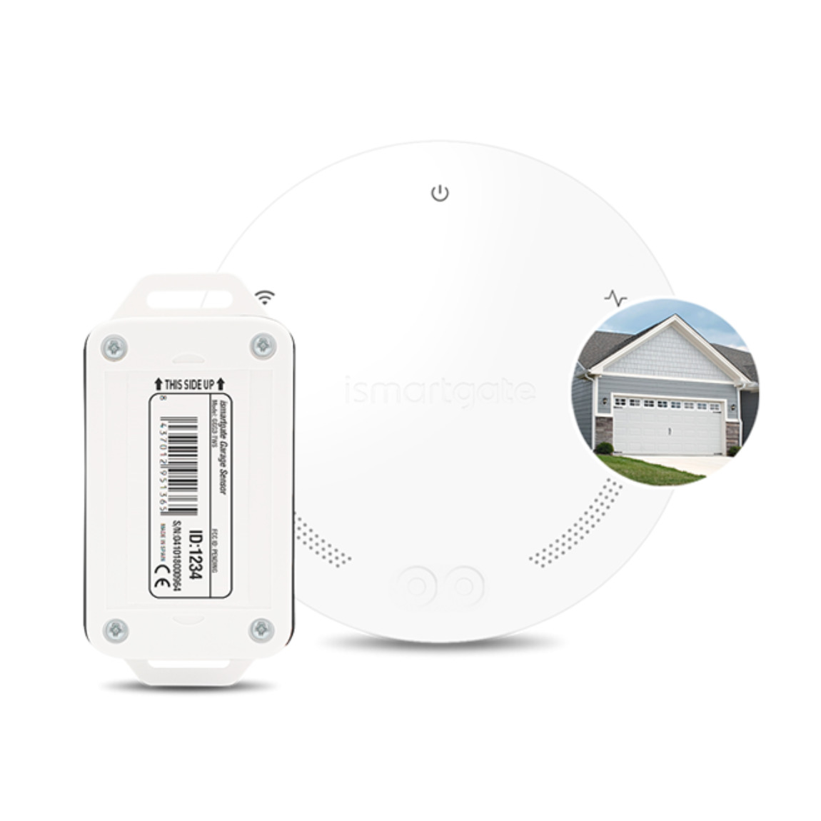 ismartgate MINI Wired - Smartes Garagentorsystem - Weiß