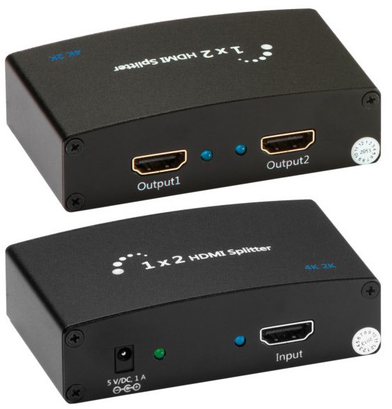 HDMI-Splitter/Verteiler 3D 4K x 2K