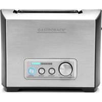 Design Toaster Pro 2S Kompakt-Toaster edelstahl