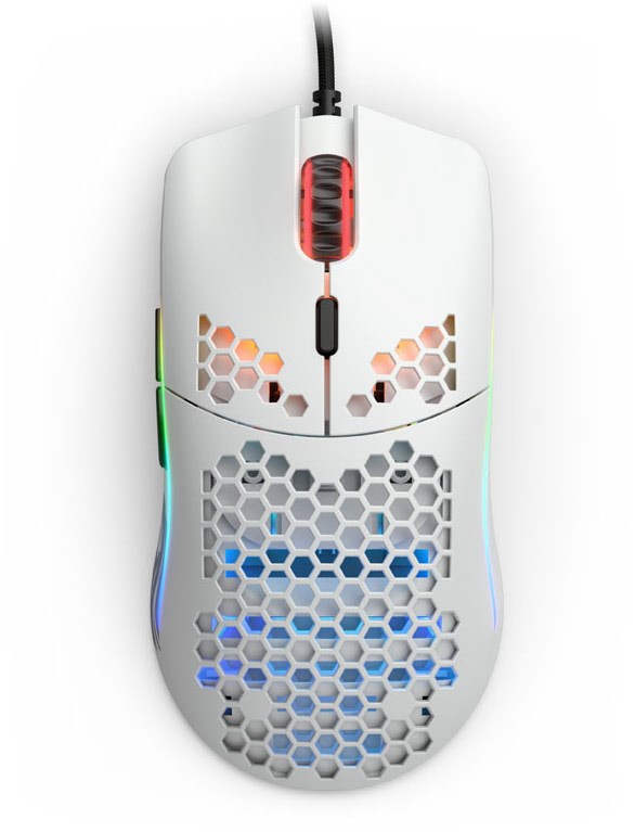Model O Gaming Maus weiß matt