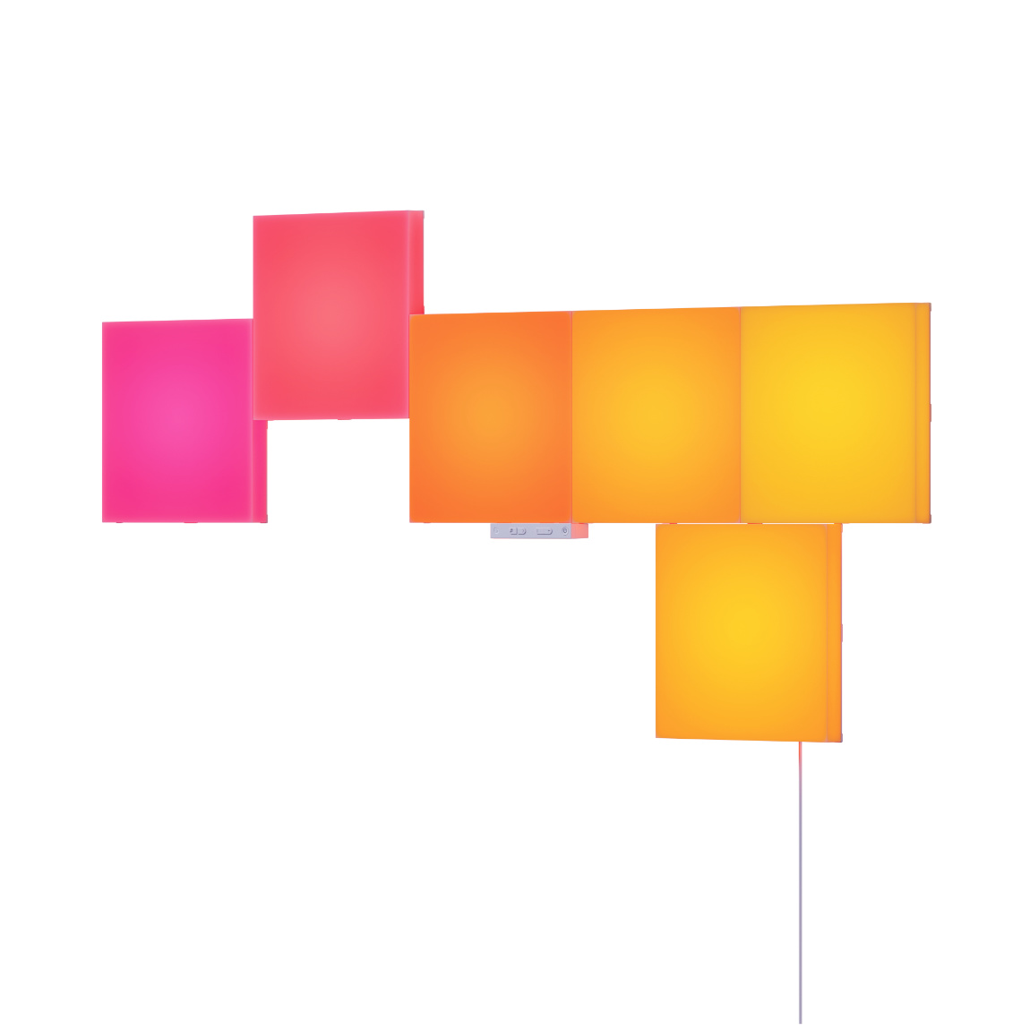 Nanoleaf Blocks Big Squares Starter Set- 6er-Set - Weiß