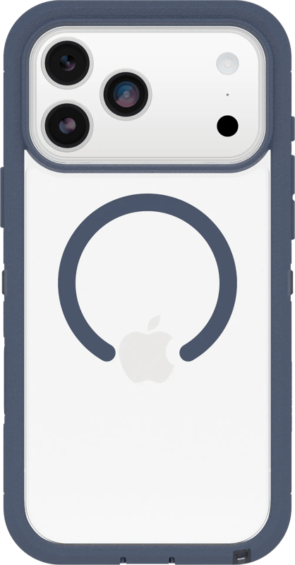 OtterBox Defender Pro XT iPhone 17 Pro Max Backcover MagSafe Magnet Transparent Blau
