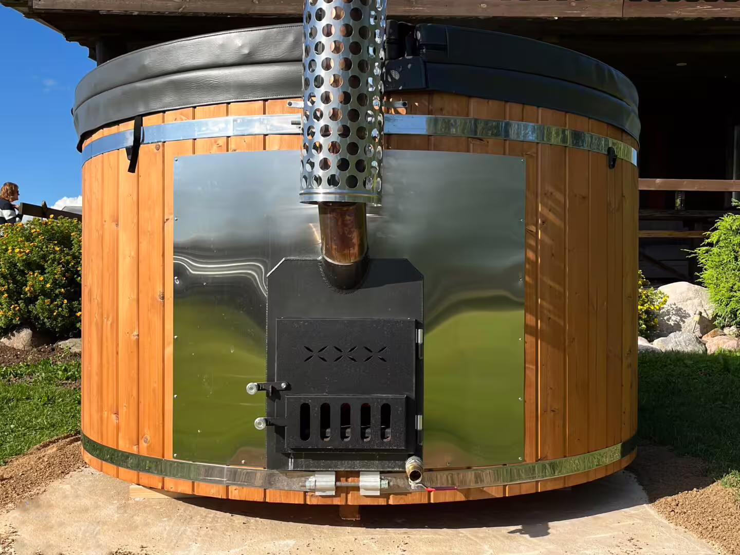 Fjordholz Hot Tub Modell Luxe 200 Sparset