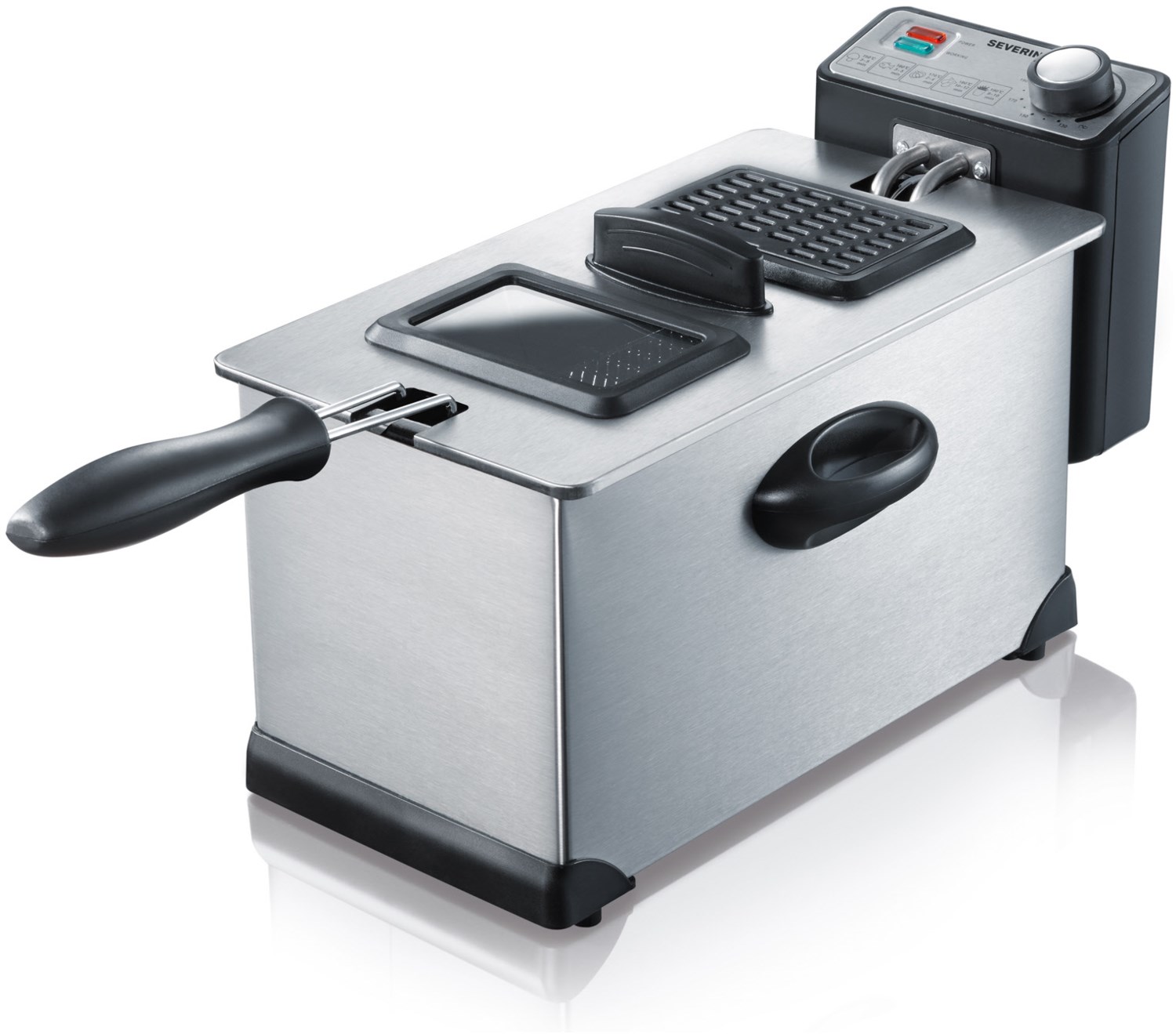 FR 2431 Fritteuse edelstahl