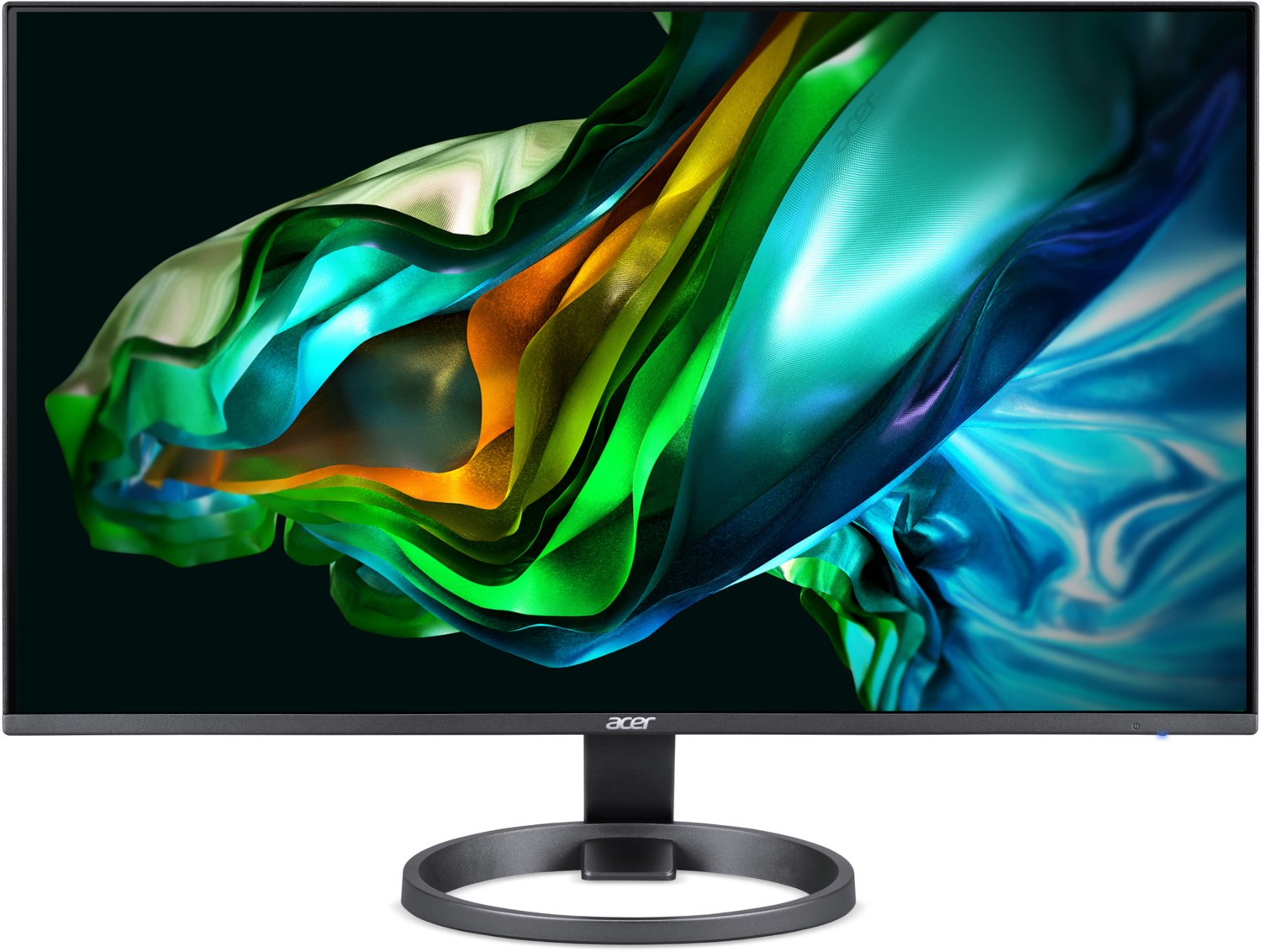 R242YEymix 61 cm (24") TFT-Monitor mit LED-Technik dunkelgrau, Widescreen Full HD (1920x1080), 1 ms Reaktionszeit, Gaming geeignet