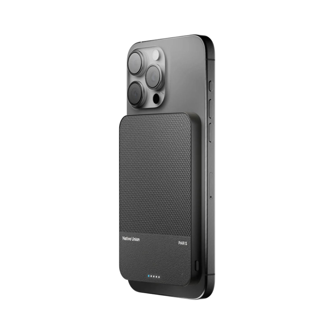 Native Union (Re)Classic Qi2 Magnetic Powerbank - 10000 mAh - Schwarz