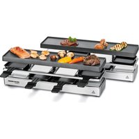 RC 1600 Set (2x RC 800) fun for 4+4 Raclette silber