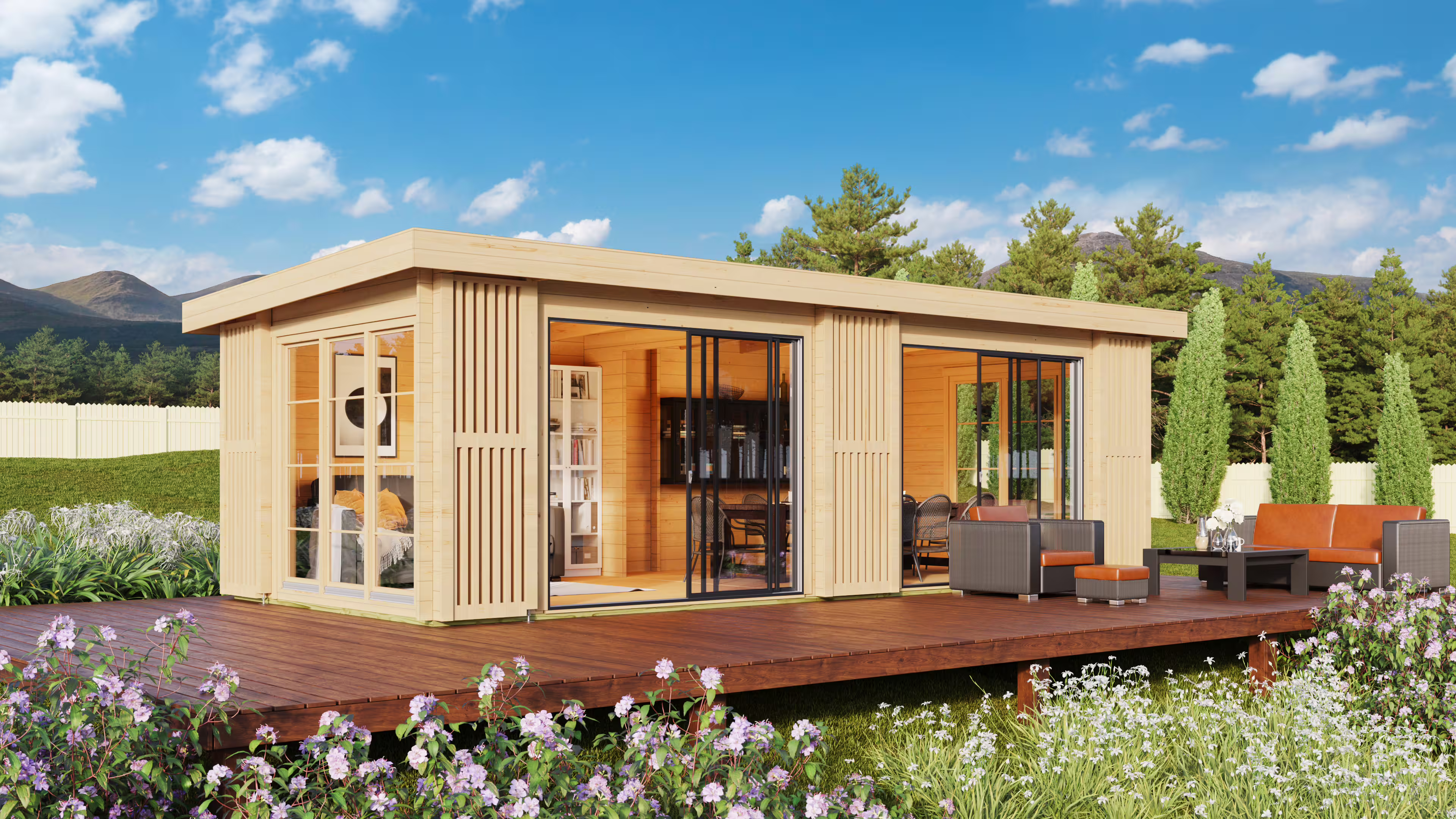 Fjordholz Gartenhaus Ambience 70