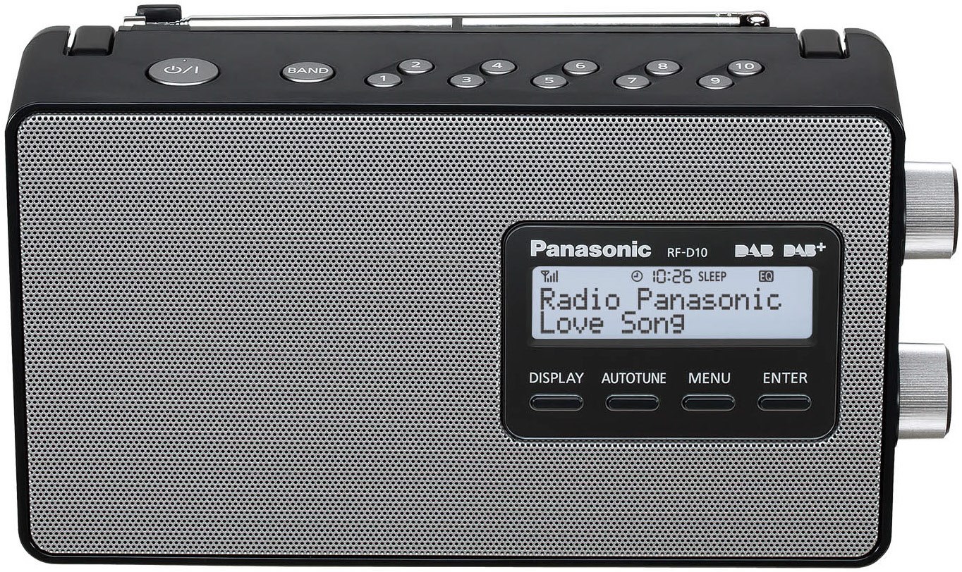 RF-D10EG-K Kofferradio mit DAB/DAB+ schwarz