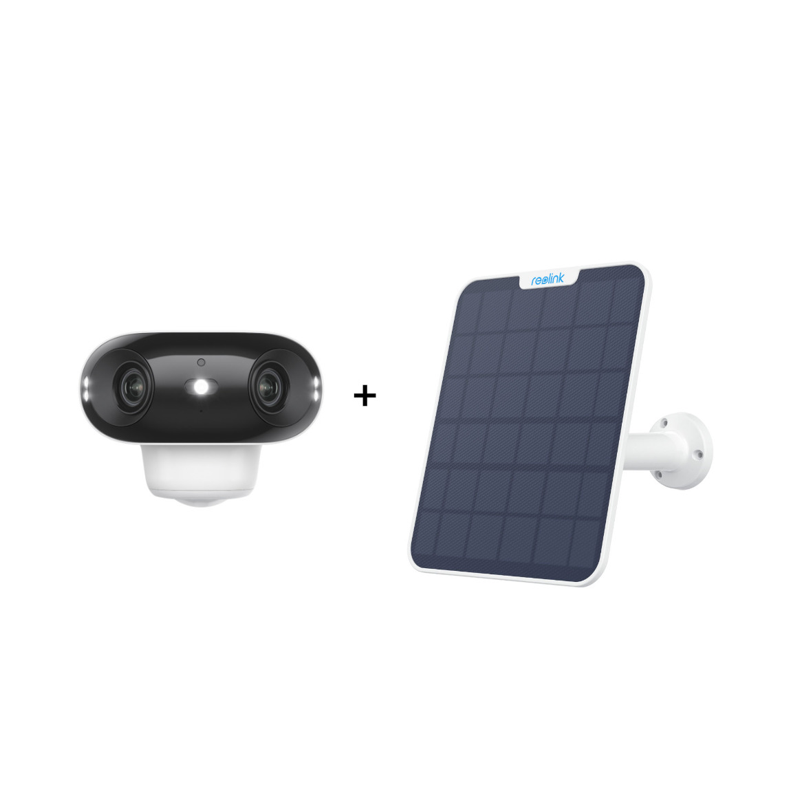 Reolink Set - mit Argus Series B330 + Solar Panel 2 - Weiß