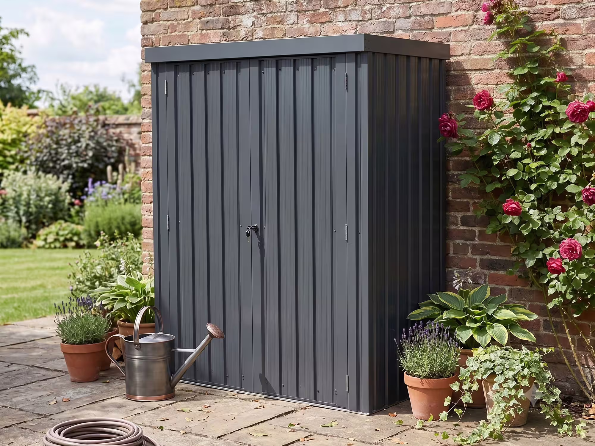 StarLine Metall Geräteschrank Modell Patio 1,15 m²