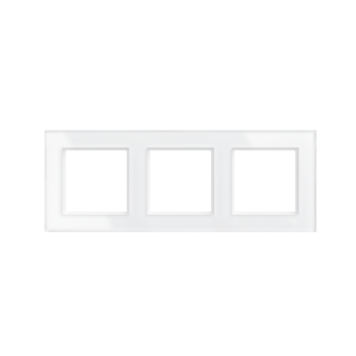 Homematic IP Glasrahmen – 1-fach - Weiß