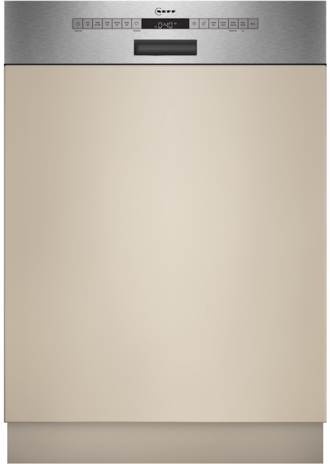 S245ECS15E Unterbau-Geschirrspüler 60 cm edelstahl