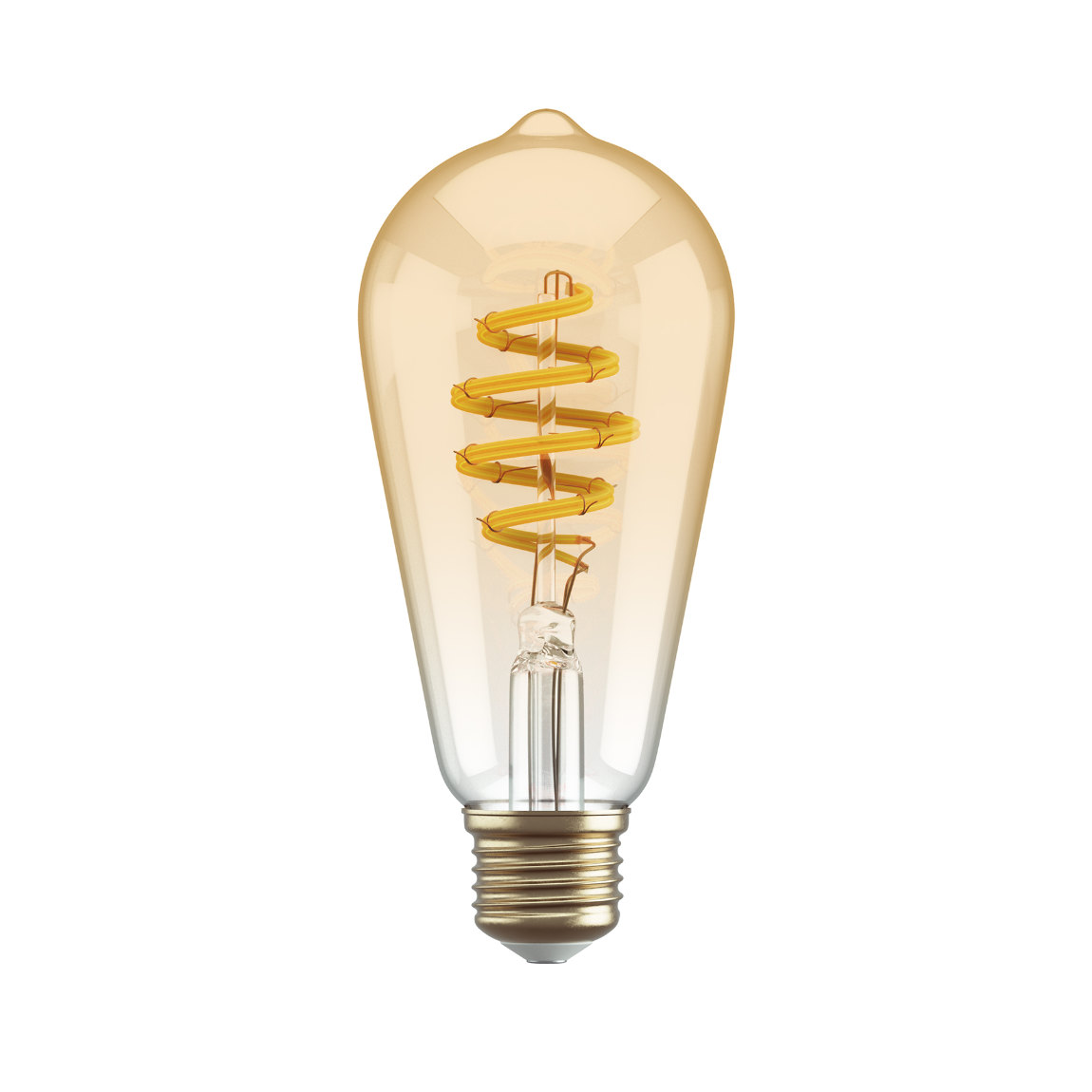 Hombli Filament Bulb CCT E27 ST64-Amber 2er-Set