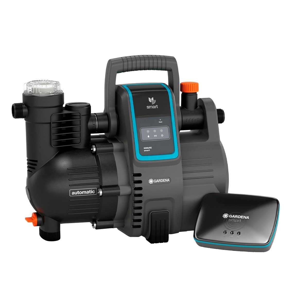 GARDENA smart Haus- & Gartenautomat Set inkl. Gateway - Schwarz
