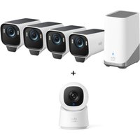 eufyCam 3 Starter Set 3+1 - 3er-Kameraset mit HomeBase 3 + gratis Indoor Cam C220