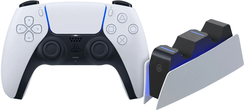 Kabelloser Controller Sony PlayStation 5 DualSense + BlueBuilt-Ladestation
