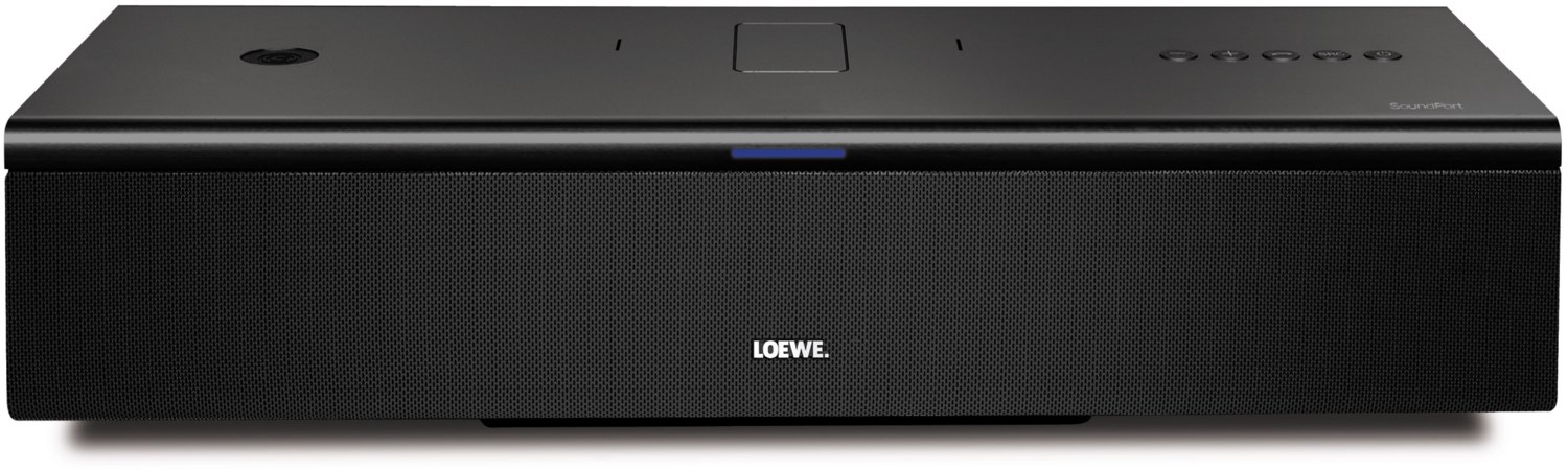 SoundPort Compact Aktiver Multimedia-Lautsprecher alu silber