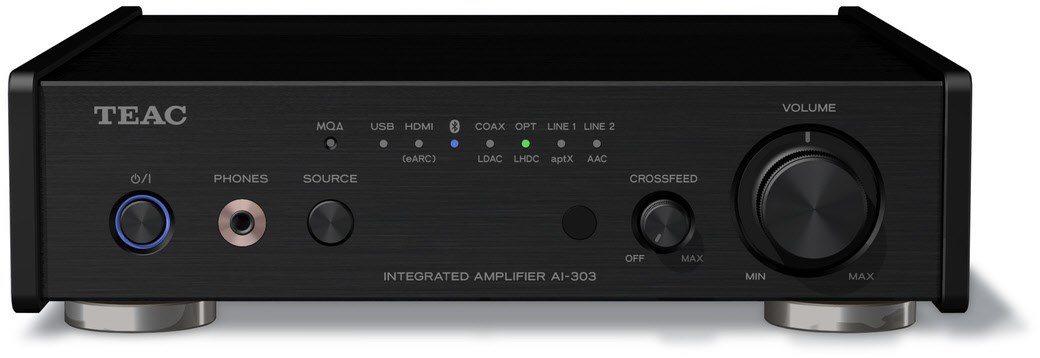 AI-303 Vollverstärker mit DAC schwarz