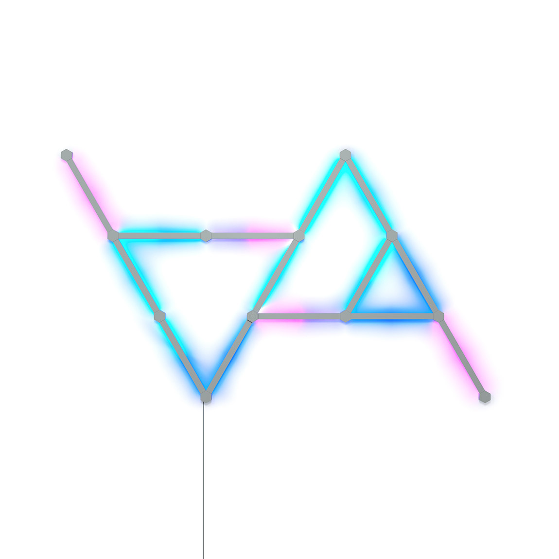Nanoleaf Lines Starter Set - 9er-Set - Weiß