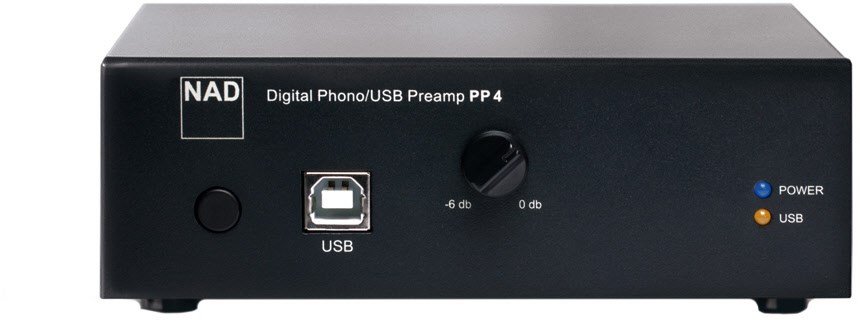 PP4 Phono-Vorverstärker schwarz