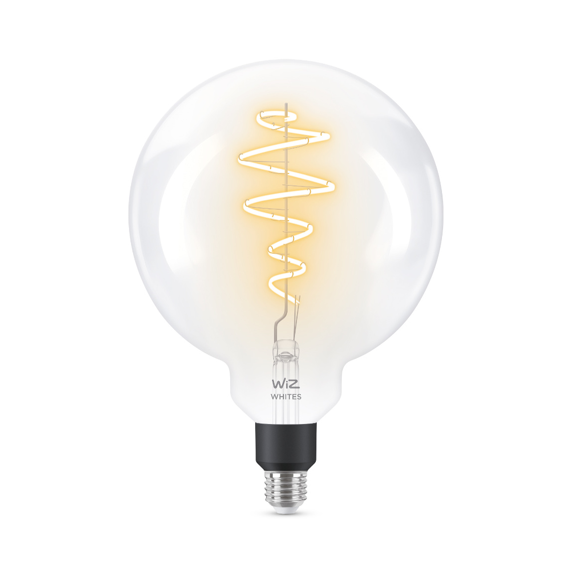 WiZ 40W E14 Kerzenform Filament Clear Warm- und Kaltweiß - Weiß