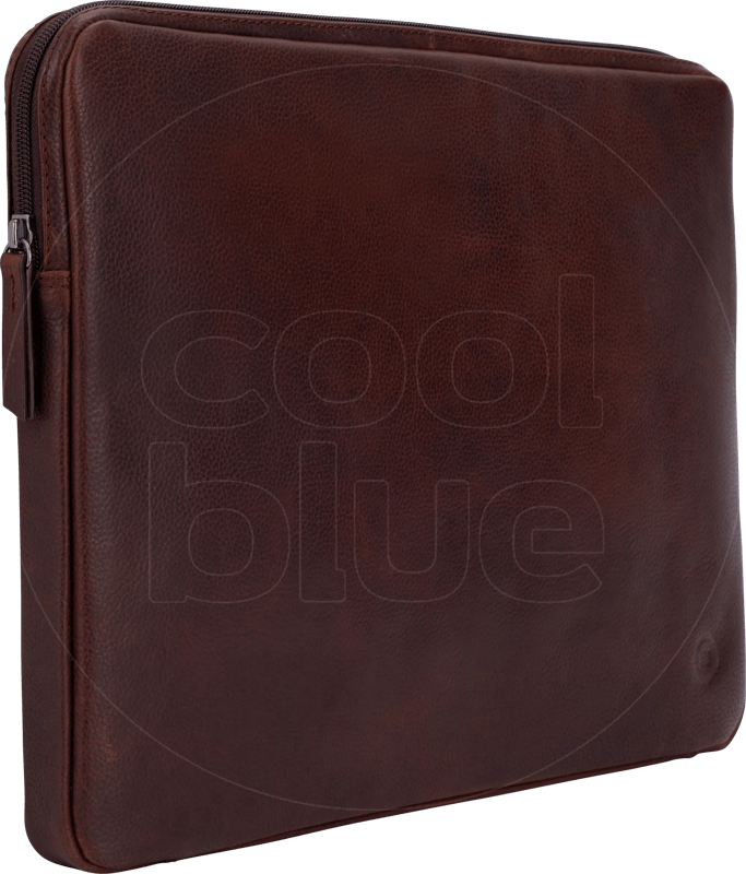 BlueBuilt 15-16 Zoll Laptophülle Breite 36 cm - 37 cm Leder Braun