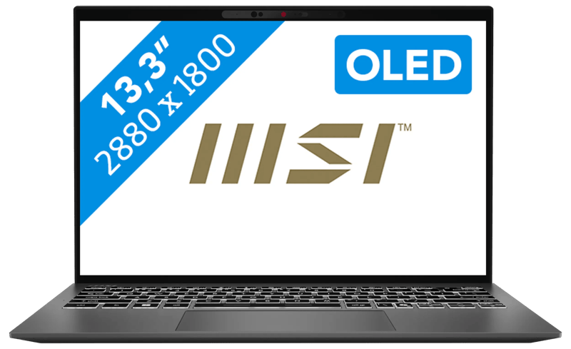 MSI Prestige 13 AI+ OLED Copilot+ PC A3MG-020 - 13,3 Zoll - Intel Core Ultra 9 - 32GB RAM/1TB SSD