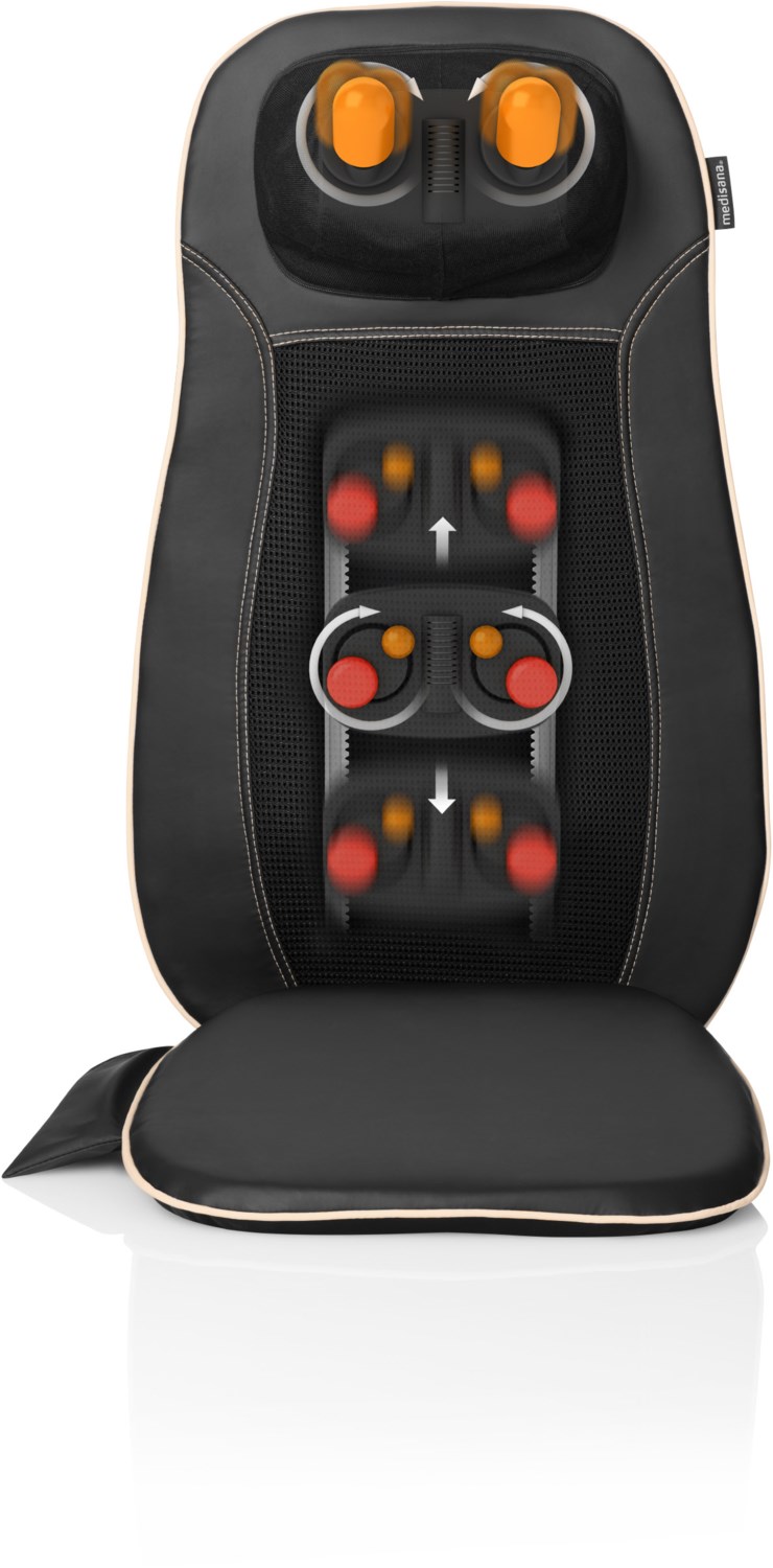 MCN Massage-Sitzauflage schwarz