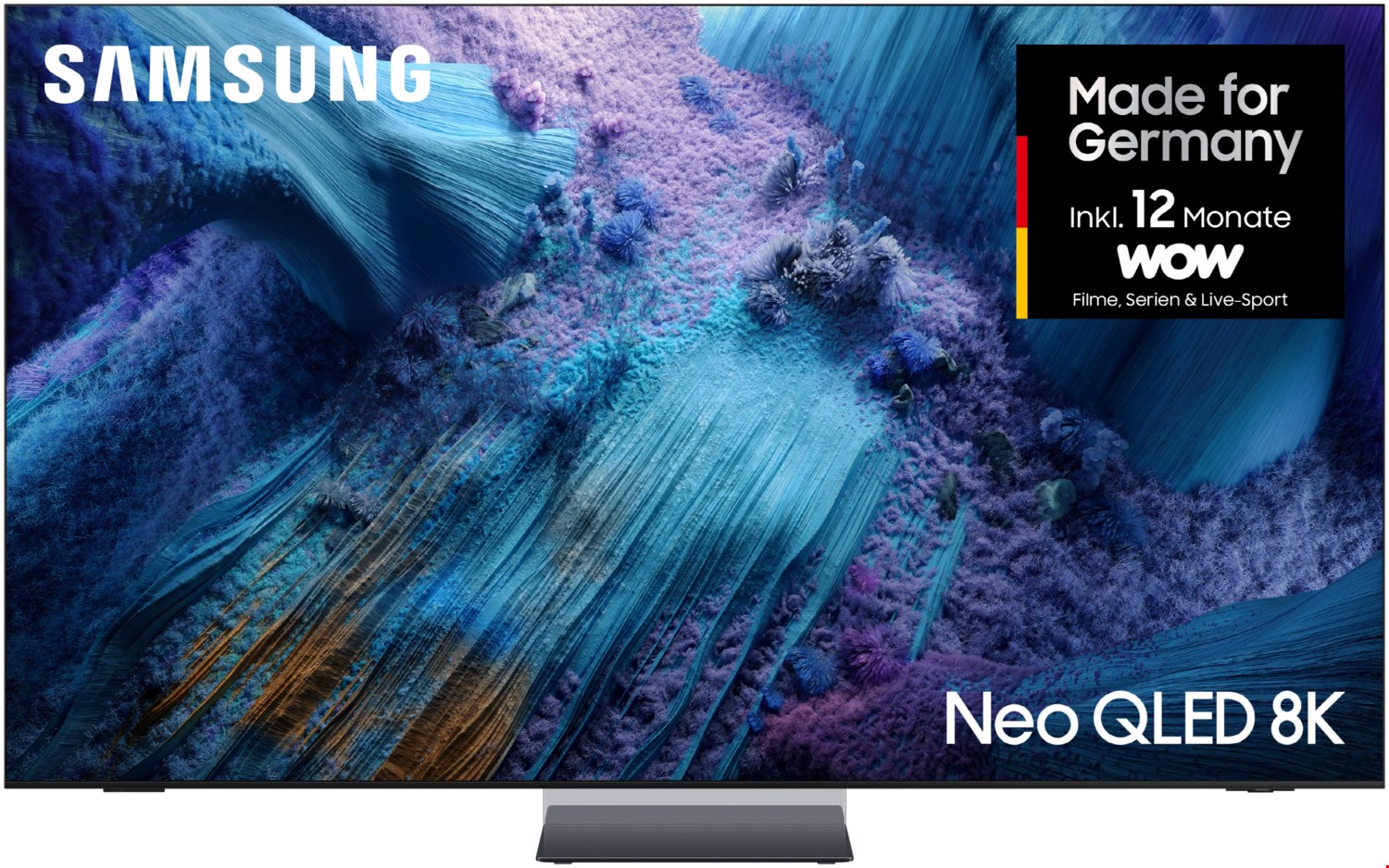 GQ65QN990FT 163 cm (65") Neo QLED Vision AI Smart TV graphitschwarz, 8K Ultra HD, 100 Hz, Sprachsteuerung