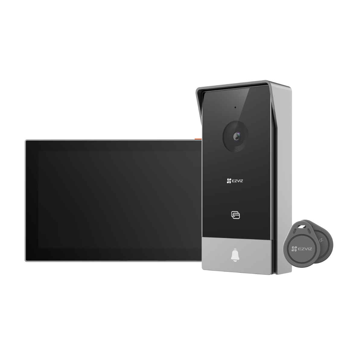 EZVIZ HP5 - Video-Türklingel Video-Türklingel inkl. 7-Zoll-Touchscreen-Display - Schwarz