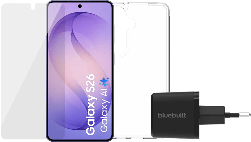 Samsung Galaxy S26 512GB Dunkelblau 5G + Komplettes Zubehörset