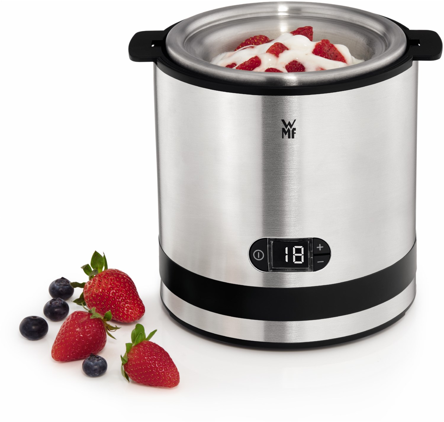 KÜCHENminis Eismaschine 3-in-1 Eisbereiter cromargan matt