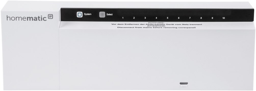 Homematic IP Fußbodenheizungsaktor - 230 V - Weiß