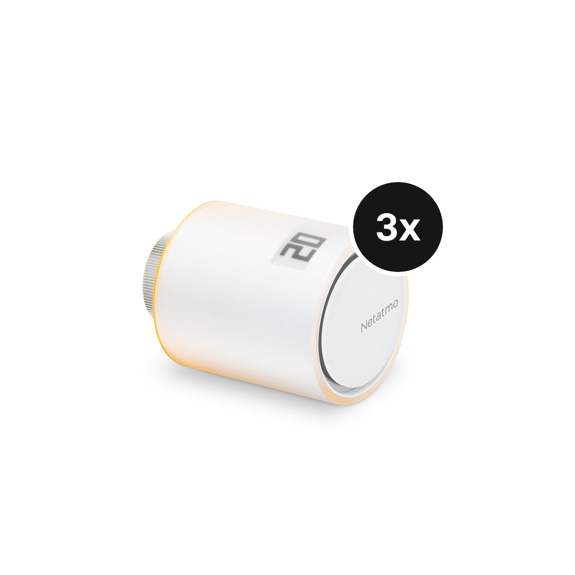 Netatmo Heizkörperthermostat - 3er-Set - Weiß