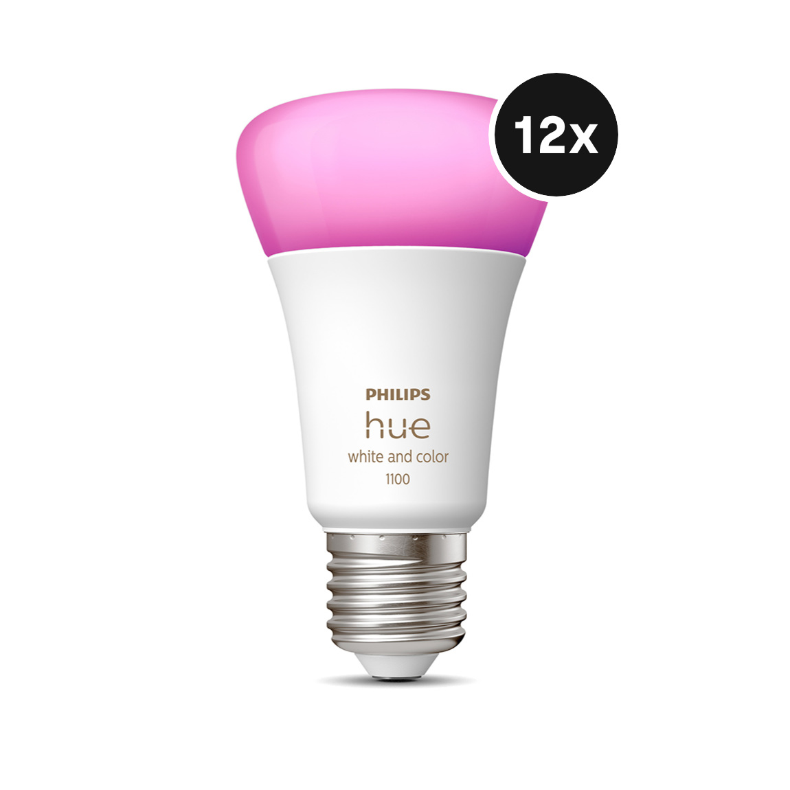 Philips Hue White & Color Ambiance E27 Bluetooth - 12er-Set