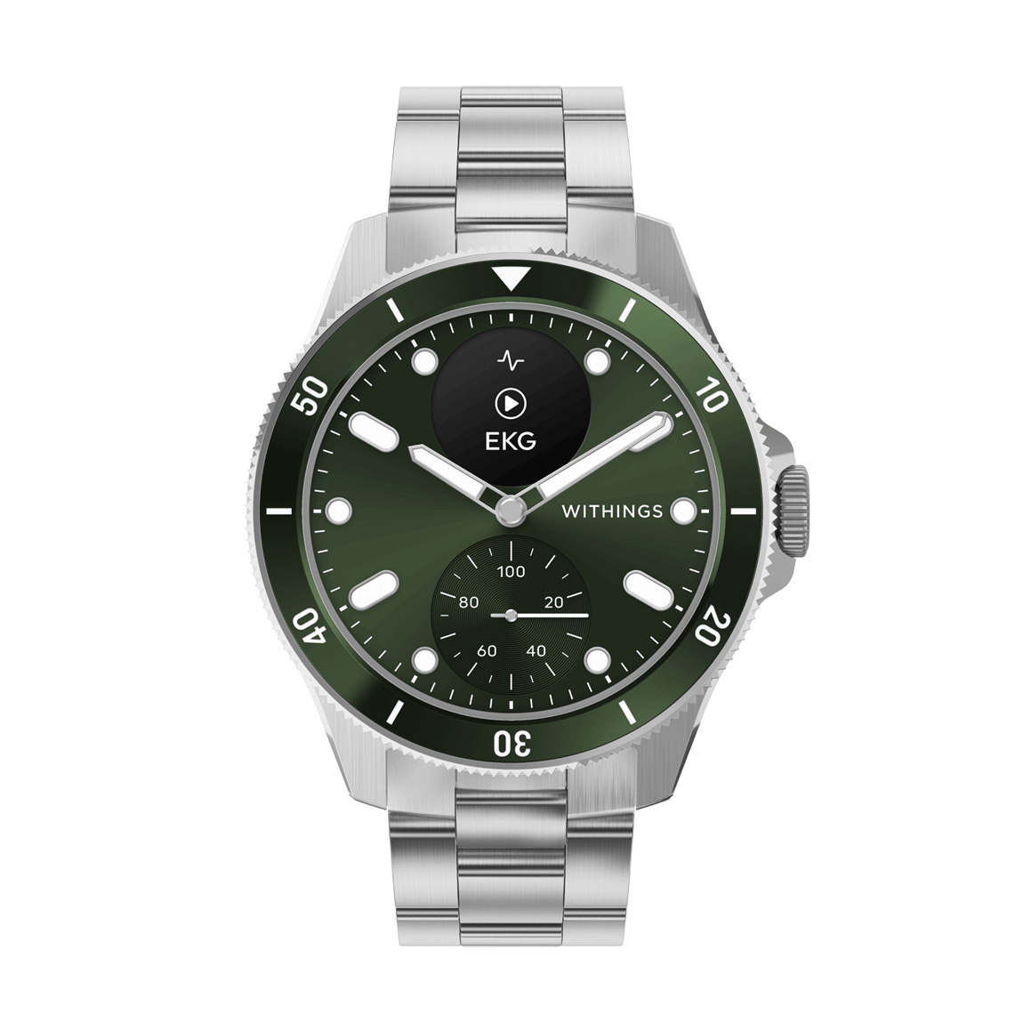Withings ScanWatch Nova - Hybrid Smartwatch für tägliches Gesundheitstracking - Schwarz