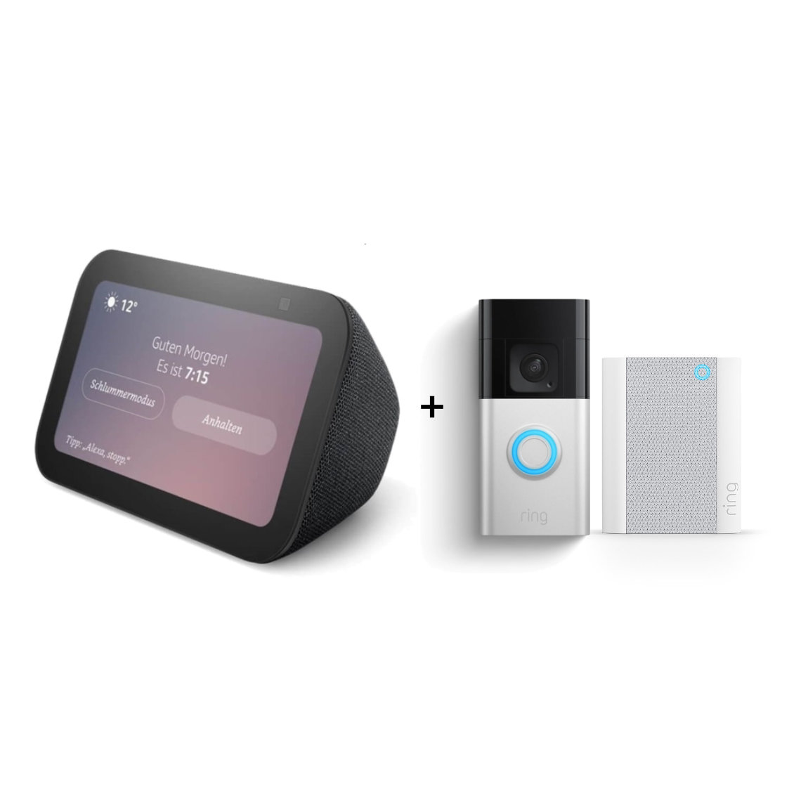 Ring Battery Video Doorbell Plus + Quick Release Battery