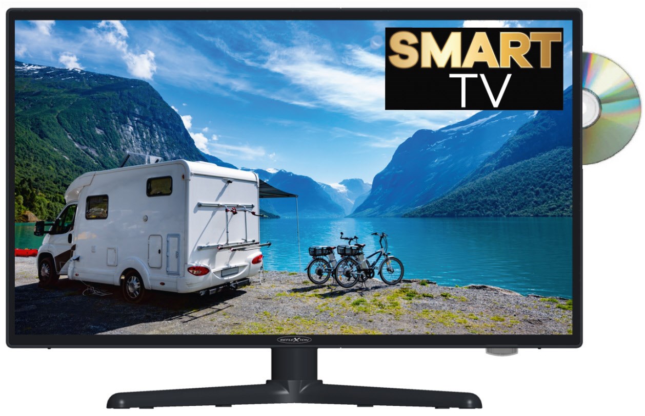 LDDW19i+ 47 cm (19") LED-TV mit DVD-Spieler, HD Ready, Smart-TV, DVB-C/DVB-S2/DVB-T2 HD