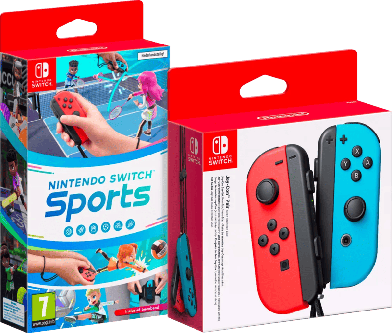 Nintendo Switch Sports + Joy-Con Set Rot/Blau