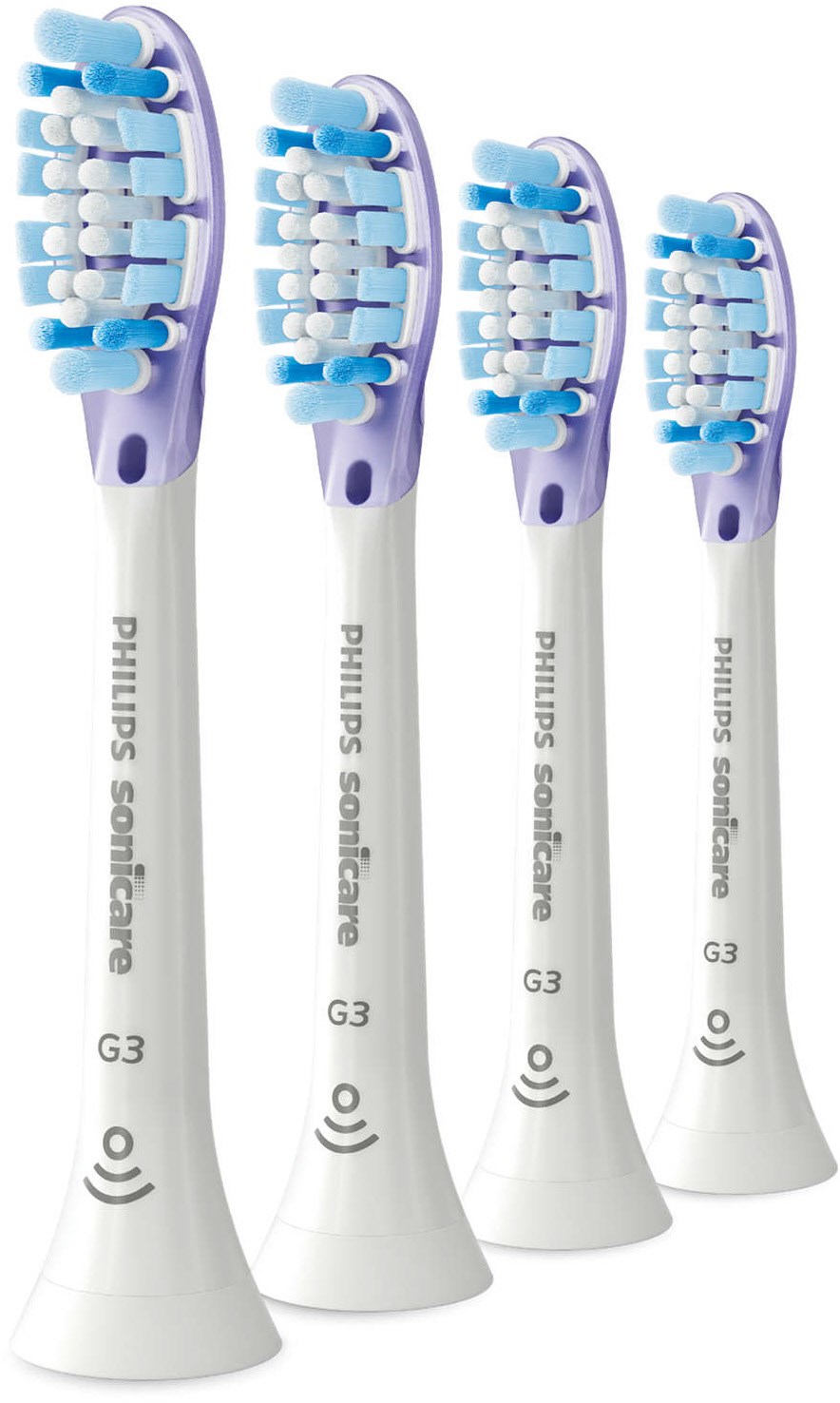 HX9054/17 Premium Gum Care Ersatz-Zahnbürsten weiß