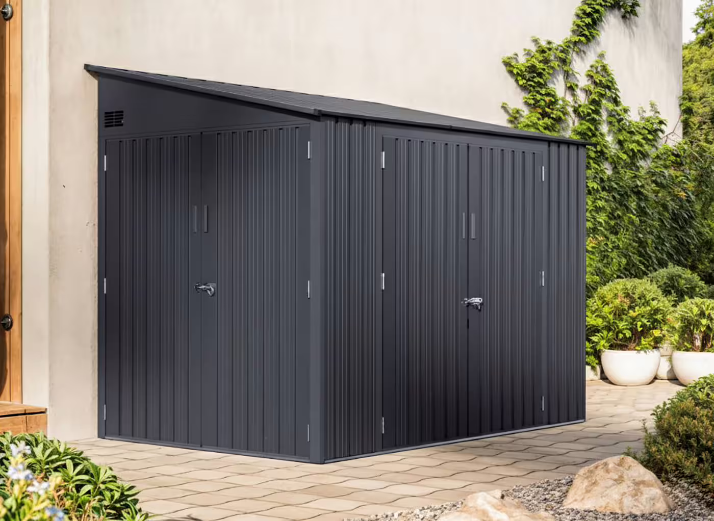 Metallgerätehaus Modell Slope 3,82 m²