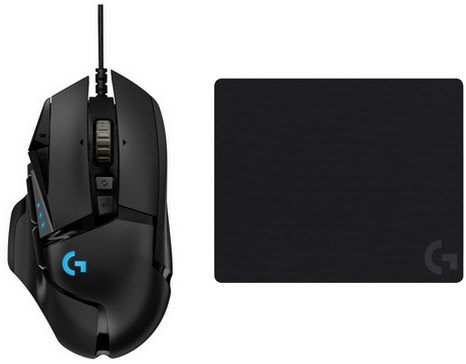 G G502 Hero Gaming Maus inkl. G240