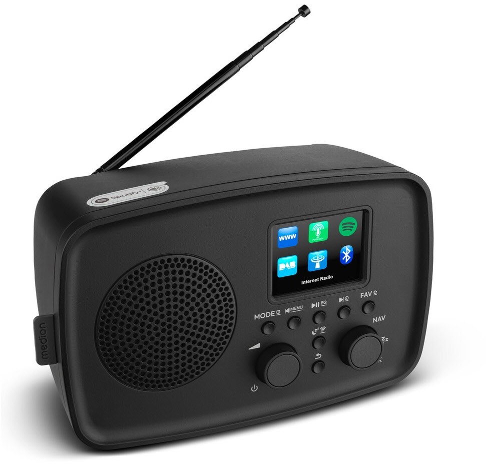 Life IRE-1 (MD89318) Internetradio schwarz