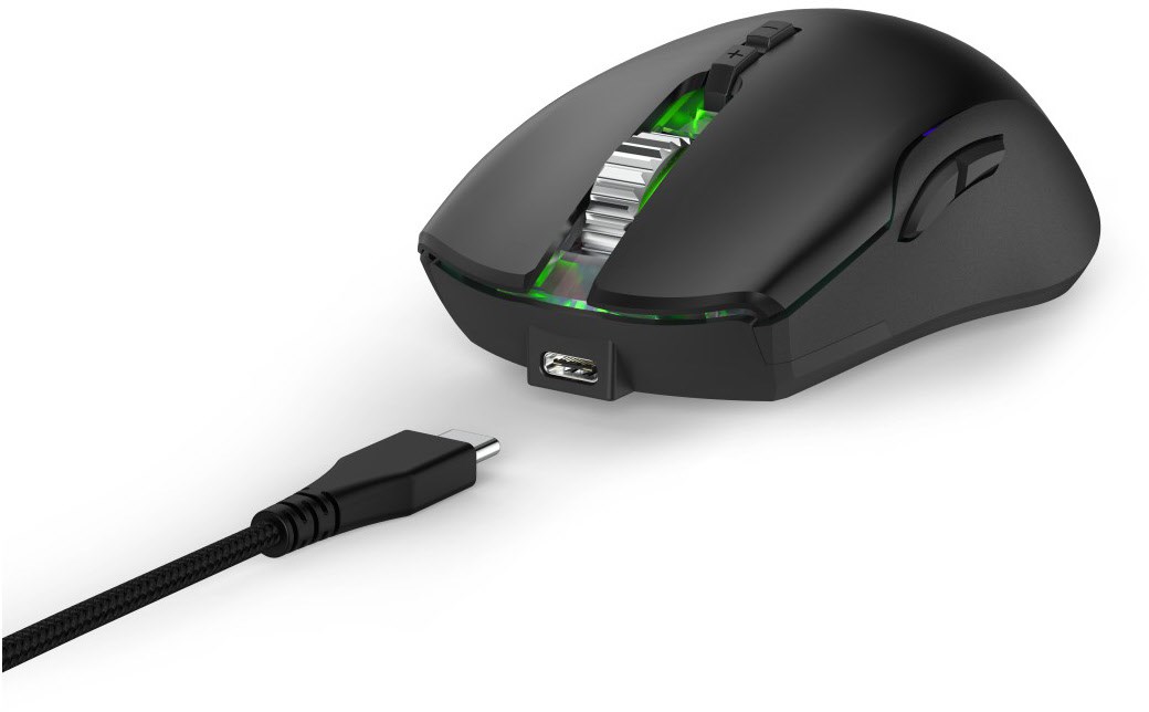 Reaper 510 Wireless Kabellose Gaming Maus schwarz
