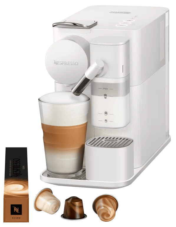 EN 510.W Nespresso Lattissima One Kapsel-Automat silky weiß