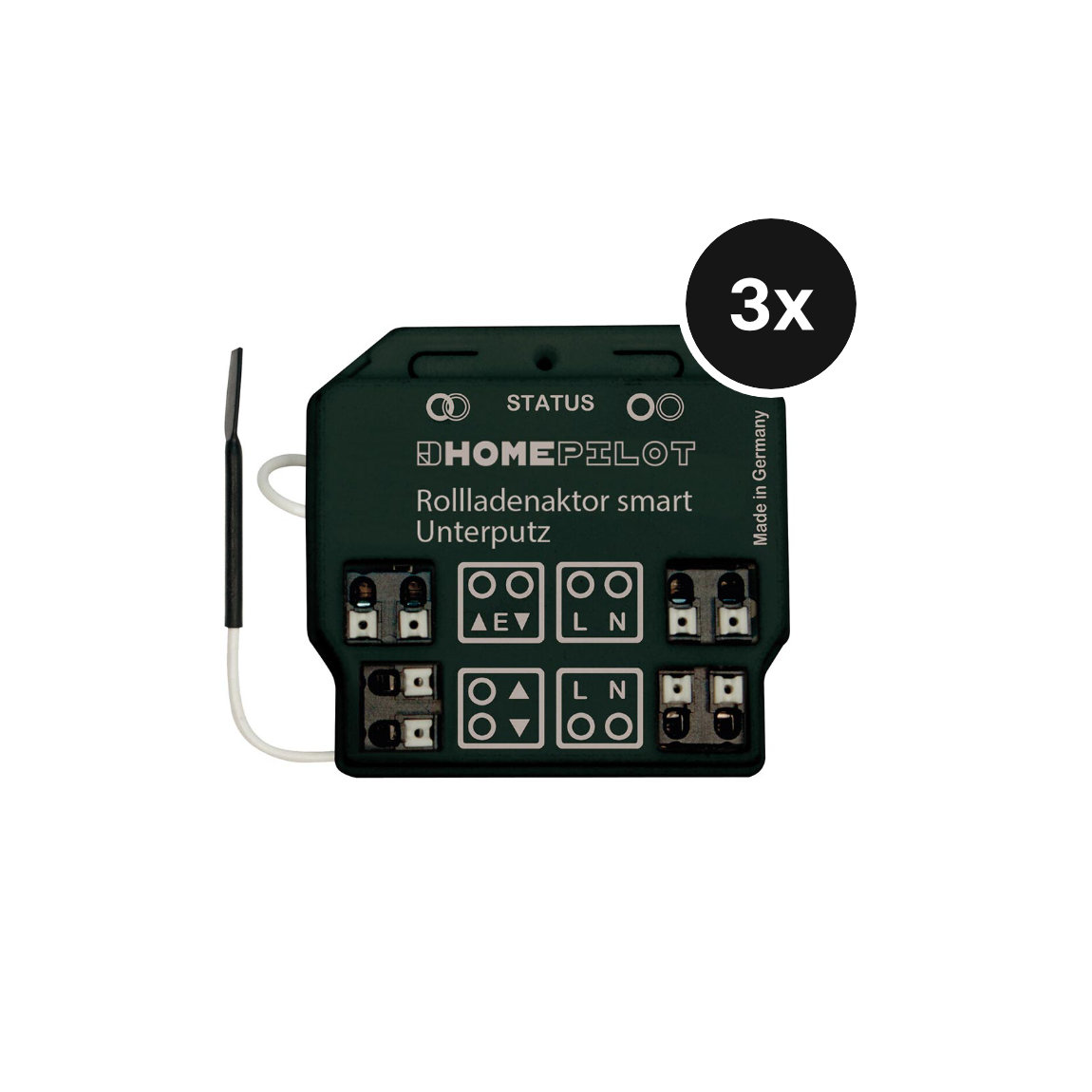 HOMEPILOT Rollladenaktor smart Unterputz - 3er-Set