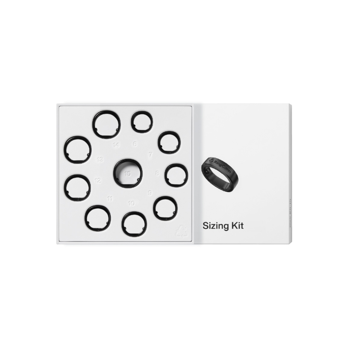 RingConn Sizing Kit - für Ringe der 2. Gen. - Weiß